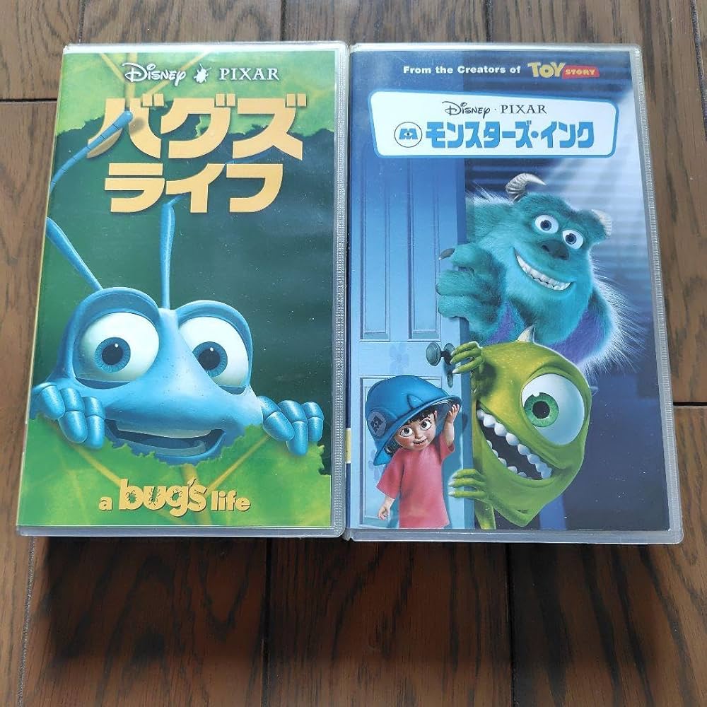 Amazon.co.jp: ☆VHSビデオ☆ ズ インク☆バグズ ライフ☆2本セット