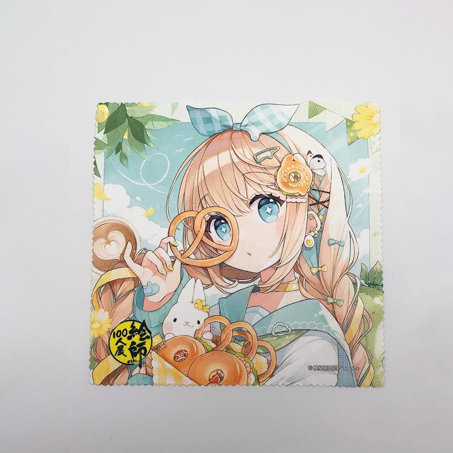 Amazon.co.jp: 「絵師100人展 13」クリーナークロス ちょん＊「芽吹く