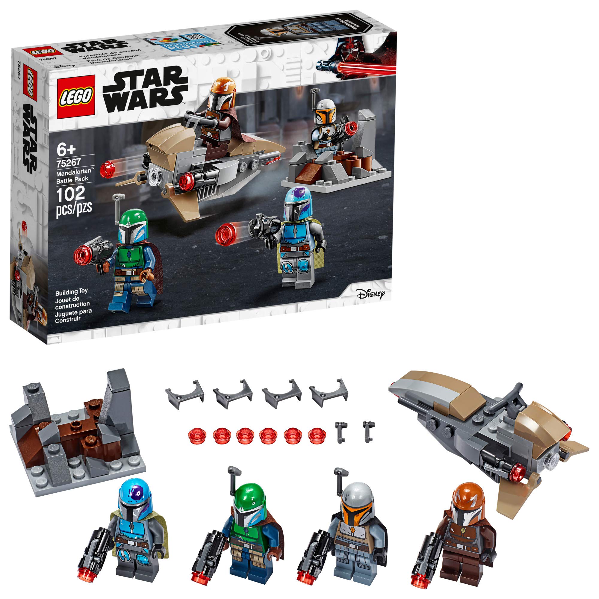 Amazon.com: LEGO Star Wars Mandalorian Battle Pack 75267