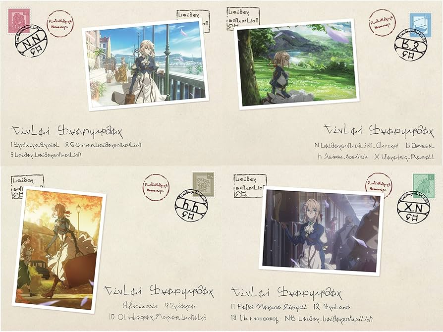 Amazon.co.jp | 【4巻セット】【初回特典あり】ヴァイオレット