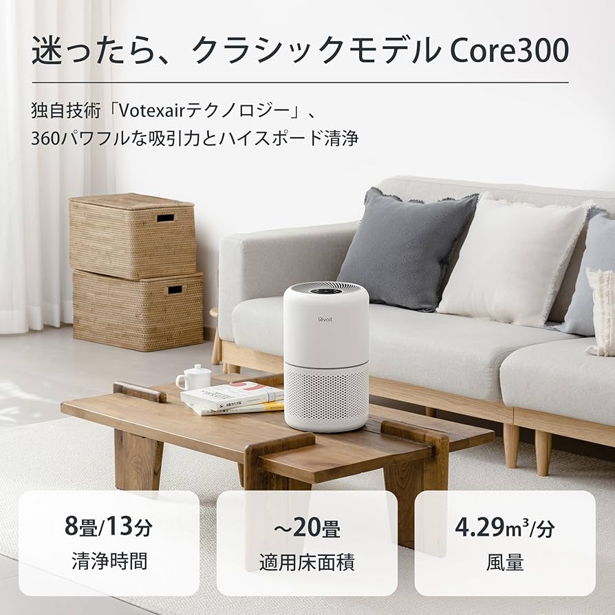 Amazon.co.jp: Levoit (レボイト) 空気清浄機 クラシックモデル Core
