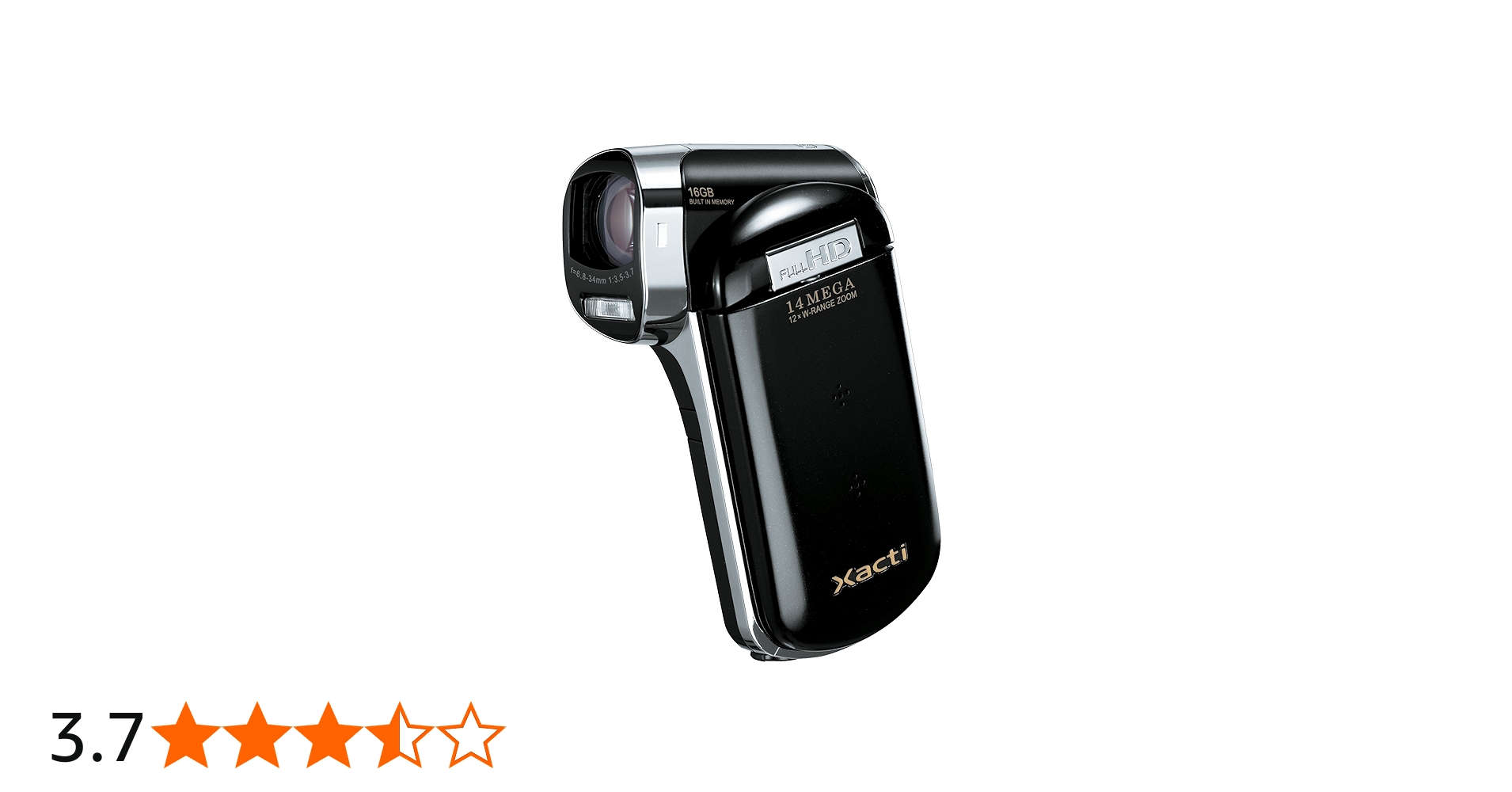 Amazon | SANYO デジタルムービーカメラ Xacti CG110 ブラック DMX