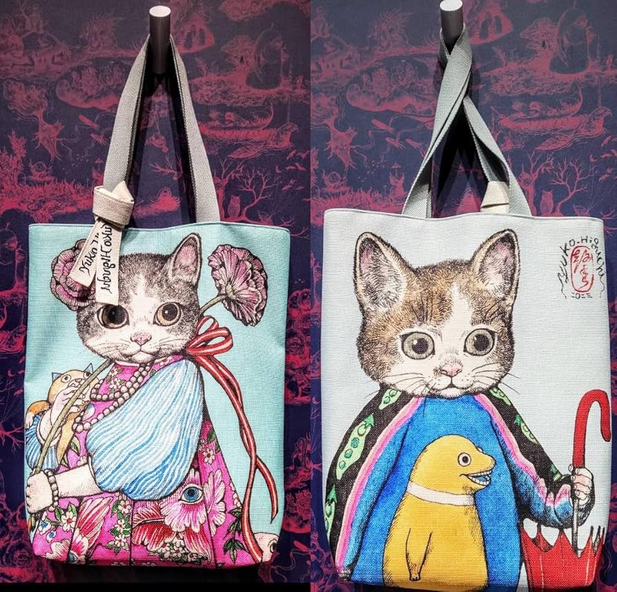 Amazon.co.jp: ヒグチユウコ 台湾 奇幻動物森林 樋口裕子展限定 トート