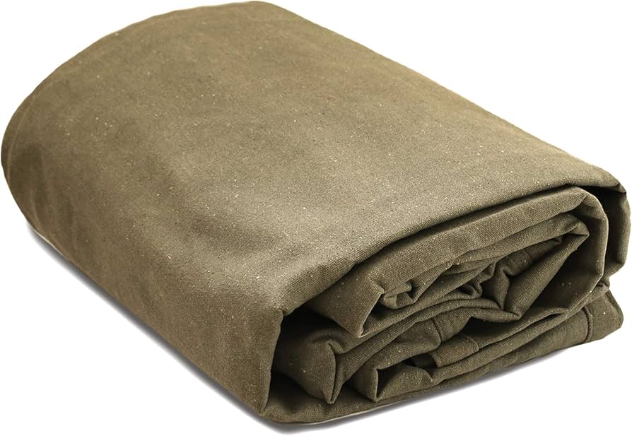 Amazon.com: WHITEDUCK Canvas Tarp 18 oz. Heavy Duty Waterproof UV
