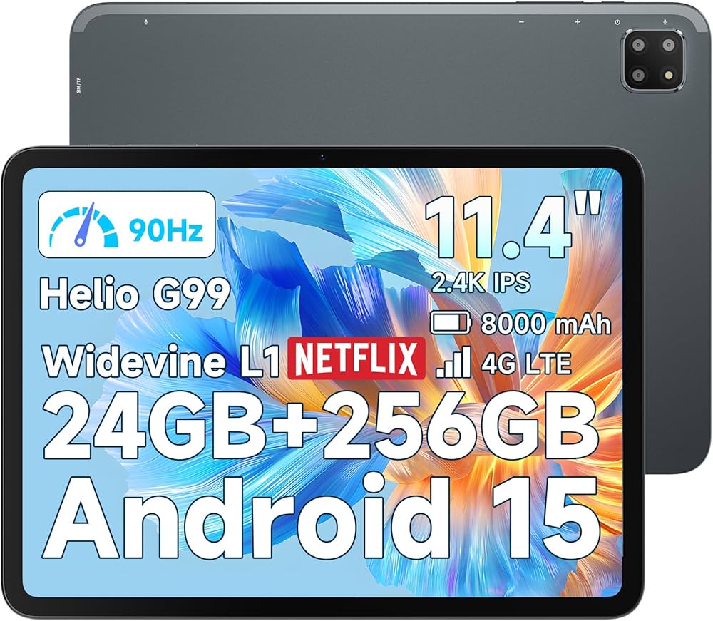 Amazon.co.jp: 【2.4K IPS 11.4インチ タブレットWi-Fi/SIM通話モデル