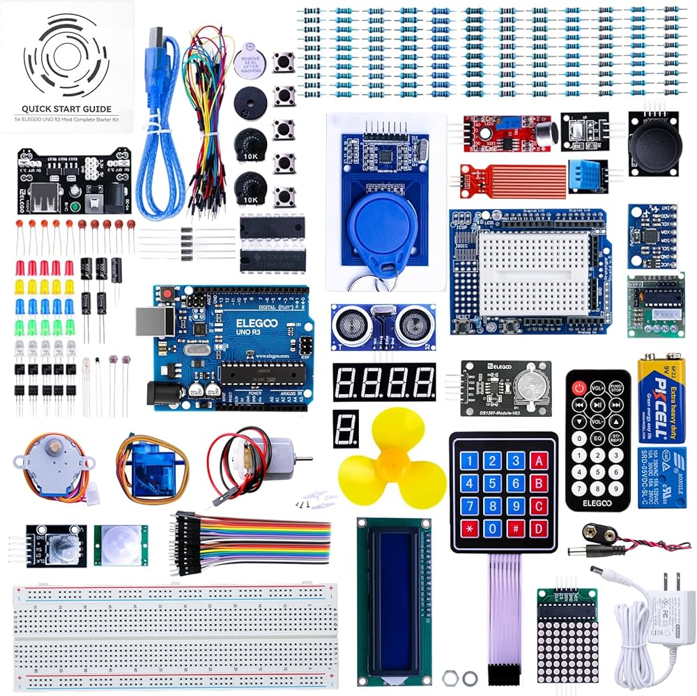 Amazon | ELEGOO Arduino用のUNO R3 最終版スタータキット UNO