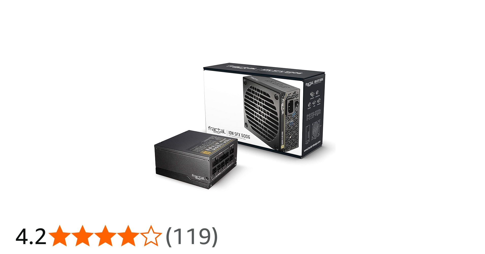 Amazon.co.jp: Fractal Design フラクタルデザイン ION SFX 500G PC