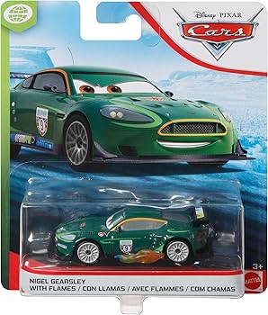 Amazon.co.jp: Mattel Disney Cars Pixar Nigel Gearsley with Flames