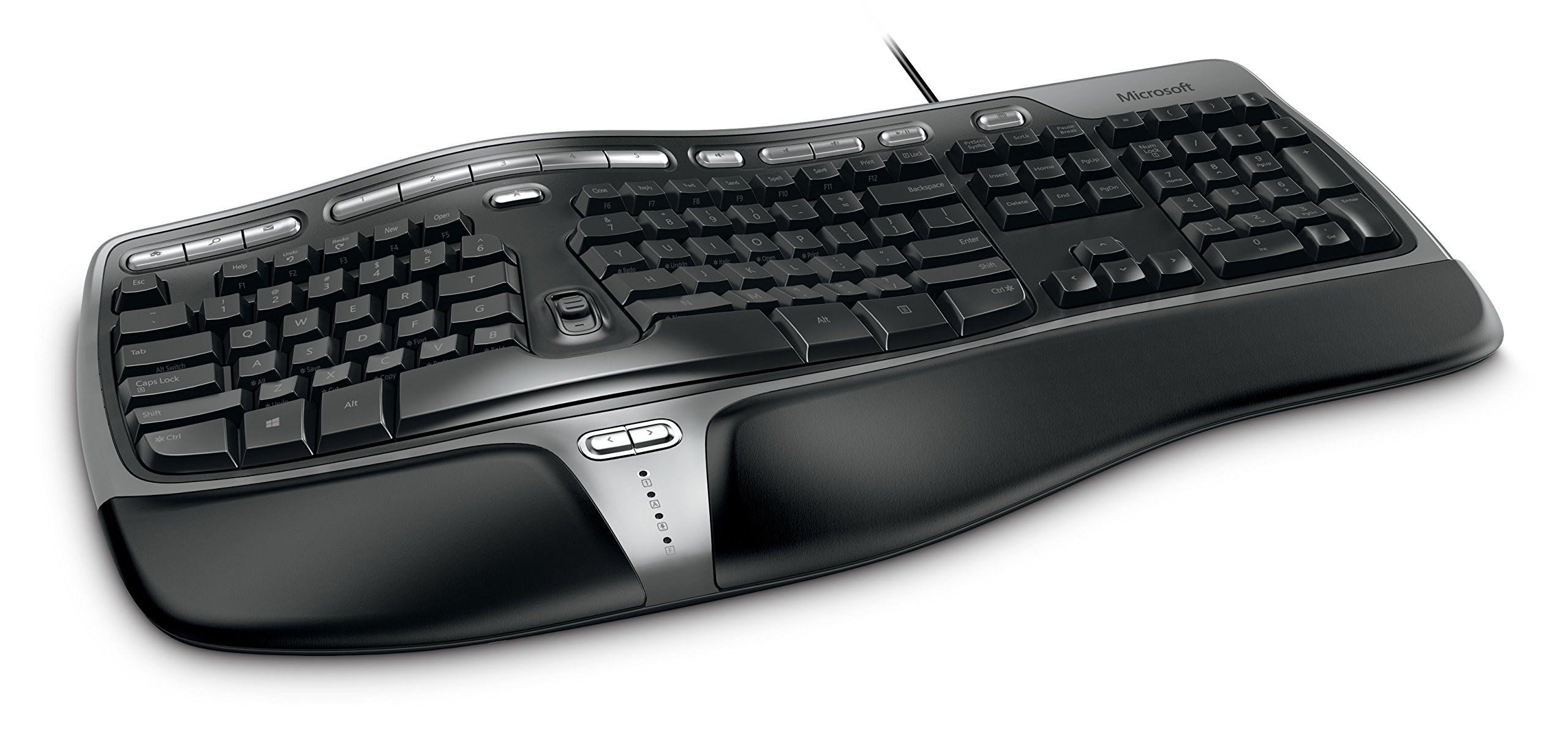 Amazon.com: Microsoft Wired Natural Ergonomic Keyboard 4000
