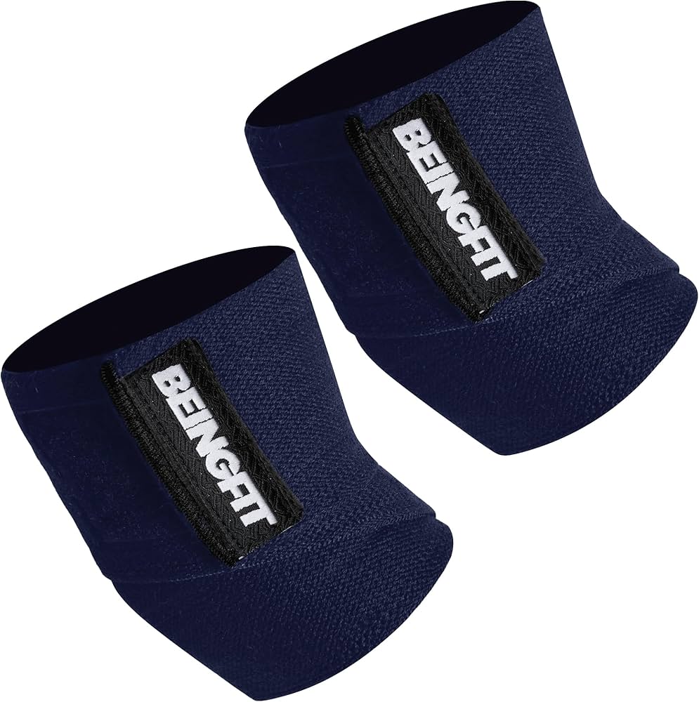 Amazon.co.jp: Beingfit プロ仕様 エルボーラップ エルボースリーブ 肘