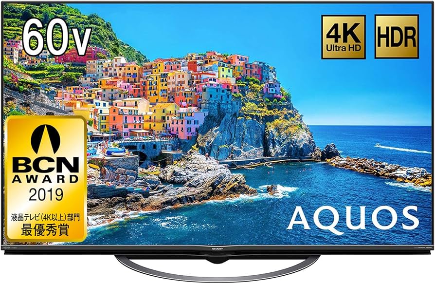Amazon.co.jp: シャープ 液晶 テレビ 4K Android TV 回転式スタンド