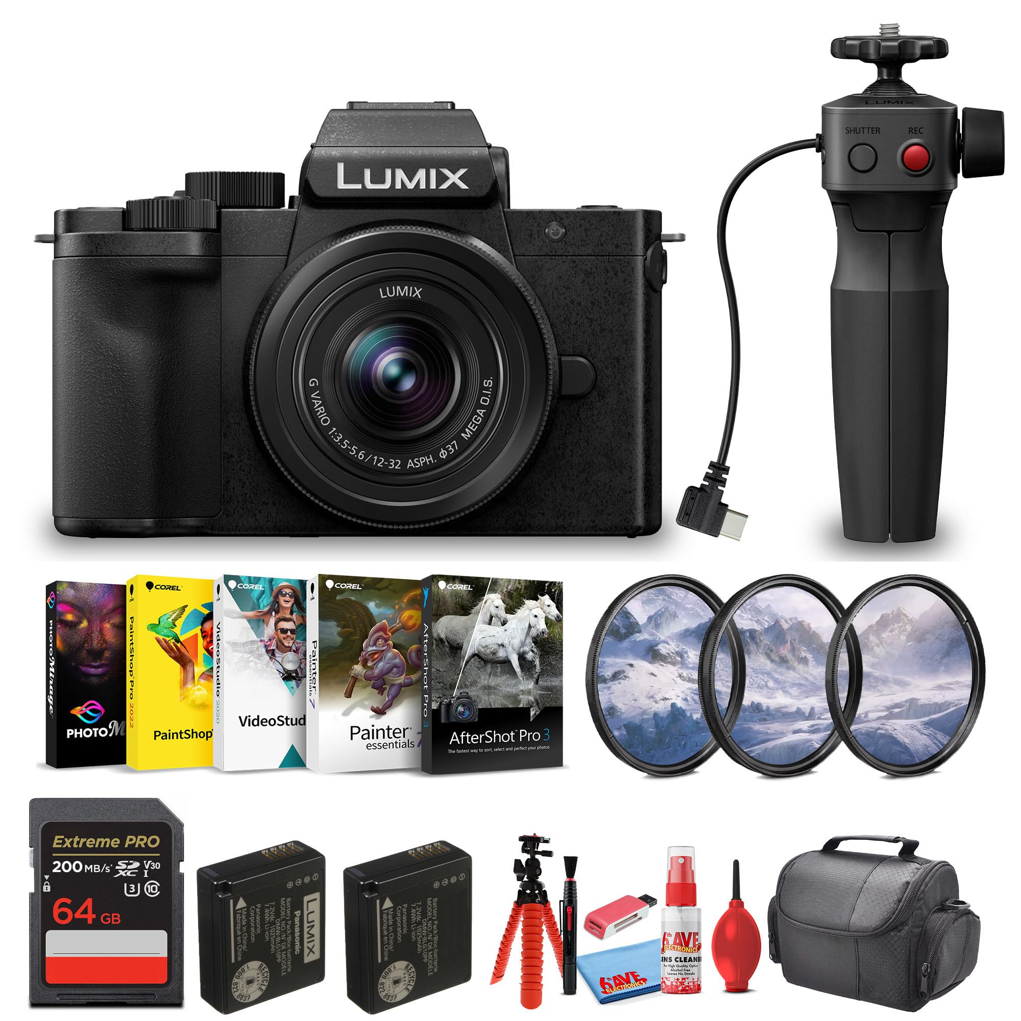 Amazon.com : Panasonic Lumix G100D Mirrorless Camera | 12-32mm
