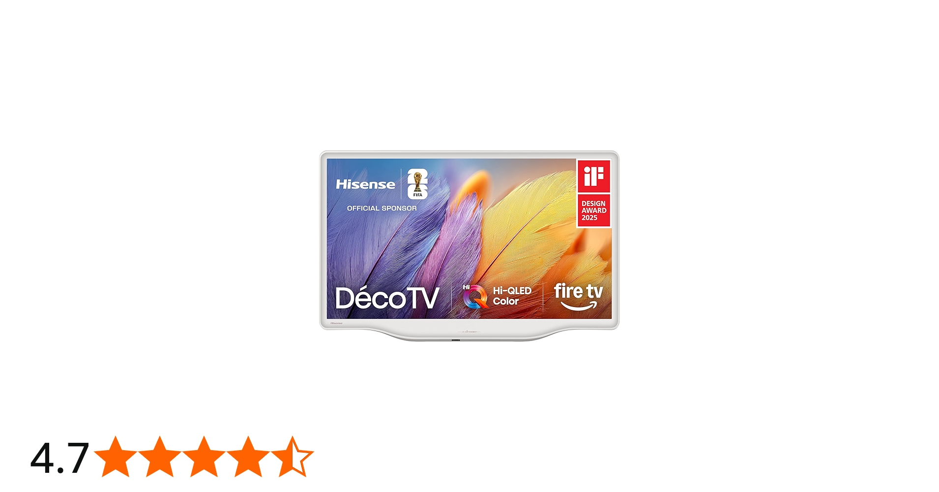 Amazon | Hisense 32インチ S5 DécoTVシリーズ QLED FHD スマートFire