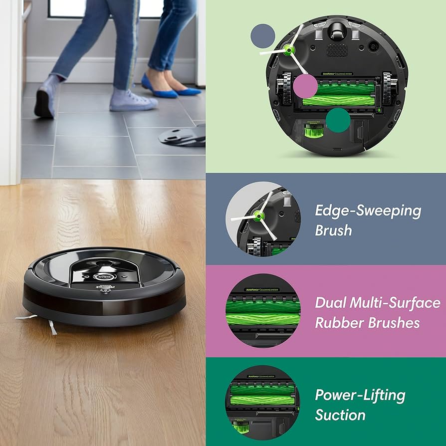 Amazon.com - iRobot Roomba i7 (7150) Robot Vacuum- Wi-Fi Connected