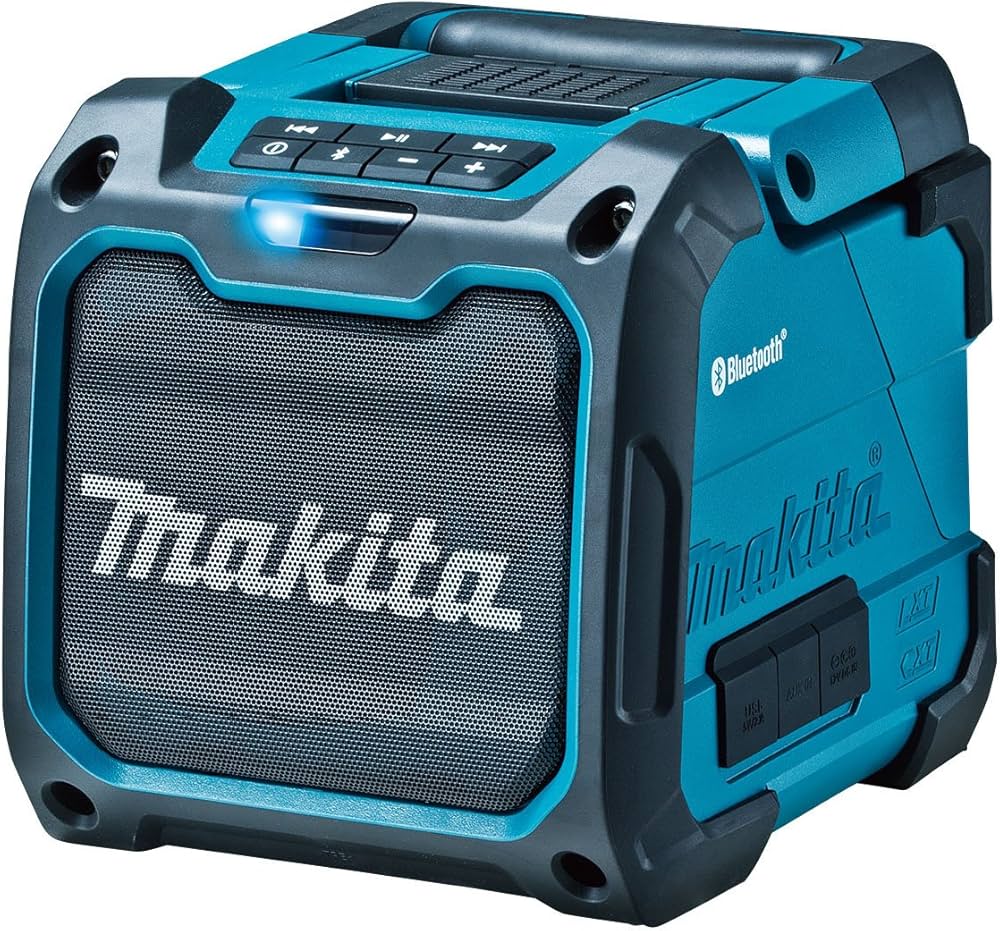 Amazon.co.jp: マキタ(Makita) 充電式スピーカ MR200(青) 本体のみ