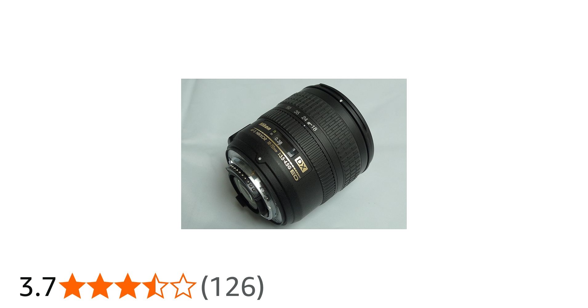 Amazon.co.jp: Nikon AF-S DX Zoom Nikkor ED 18-70mm F3.5-4.5G (IF