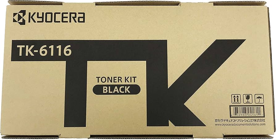 Amazon.co.jp: 京セラ 純正 トナーカートリッジ TK-6116 (ブラック