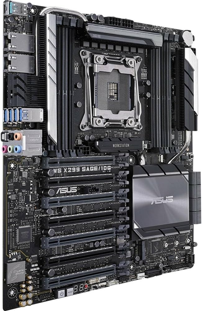 Amazon | WS X299 SAGE/10G [Intel X299/LGA2066/DDR4/USB 3.1 Type-C