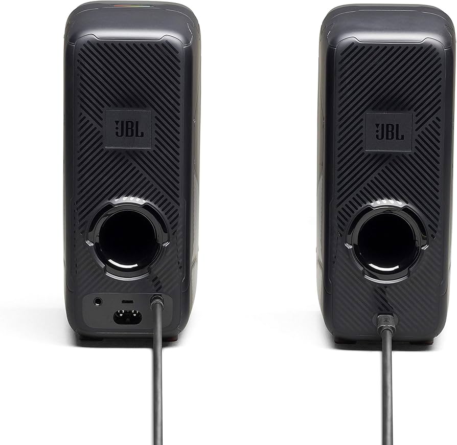 Amazon.co.jp: JBL QUANTUM DUO ゲーミングスピーカー/USB 3.5mm 接続