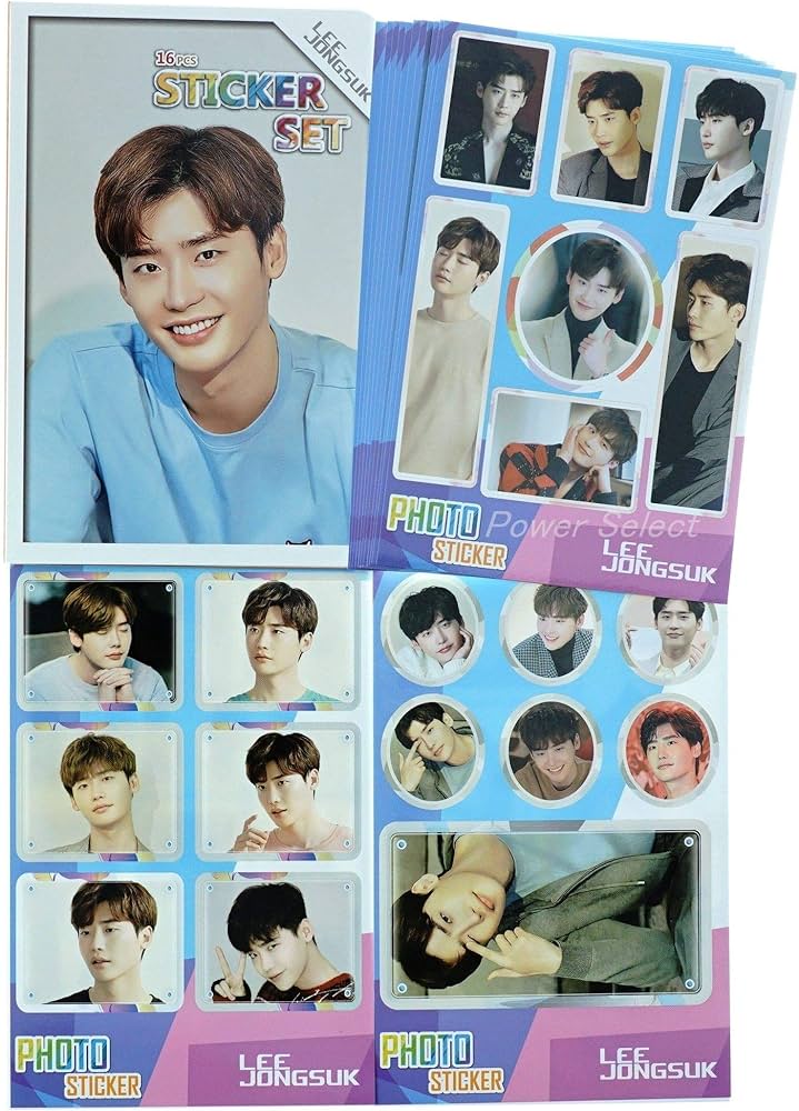 Amazon.co.jp: イ ジョンソク LeeJongSuk 【ステッカーセット 87枚入