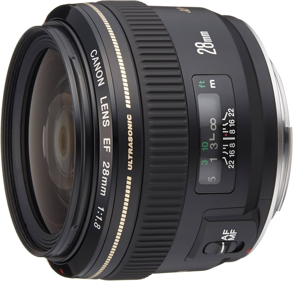 Amazon.co.jp: Canon 単焦点レンズ EF28mm F1.8 USM フルサイズ対応