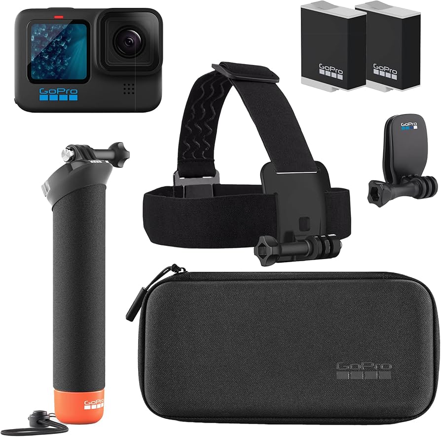 Amazon.com : GoPro HERO11 Black Accessory Bundle - Includes Extra