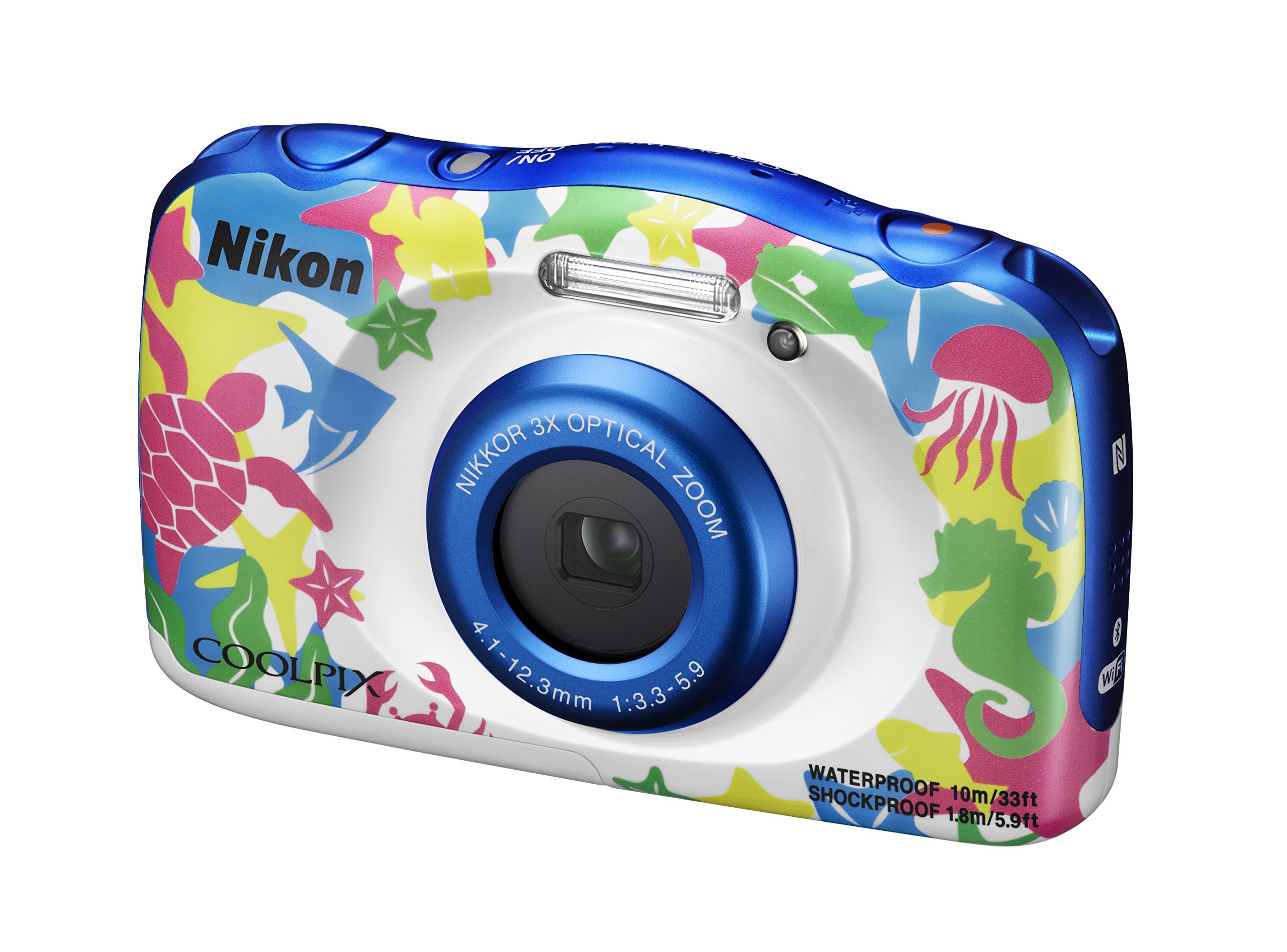 Amazon.com : Nikon digital camera COOLPIX W100 (Marin)(Japan