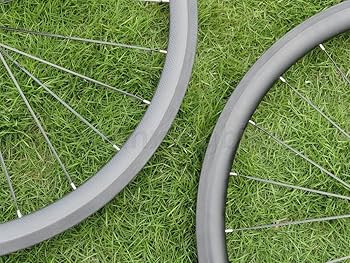 Amazon | フルカーボン 3K マット ロードバイク クリンチャー ホイール