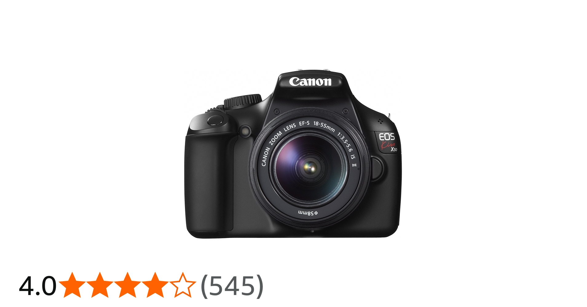 Amazon | Canon デジタル一眼レフカメラ EOS Kiss X50 レンズキット EF