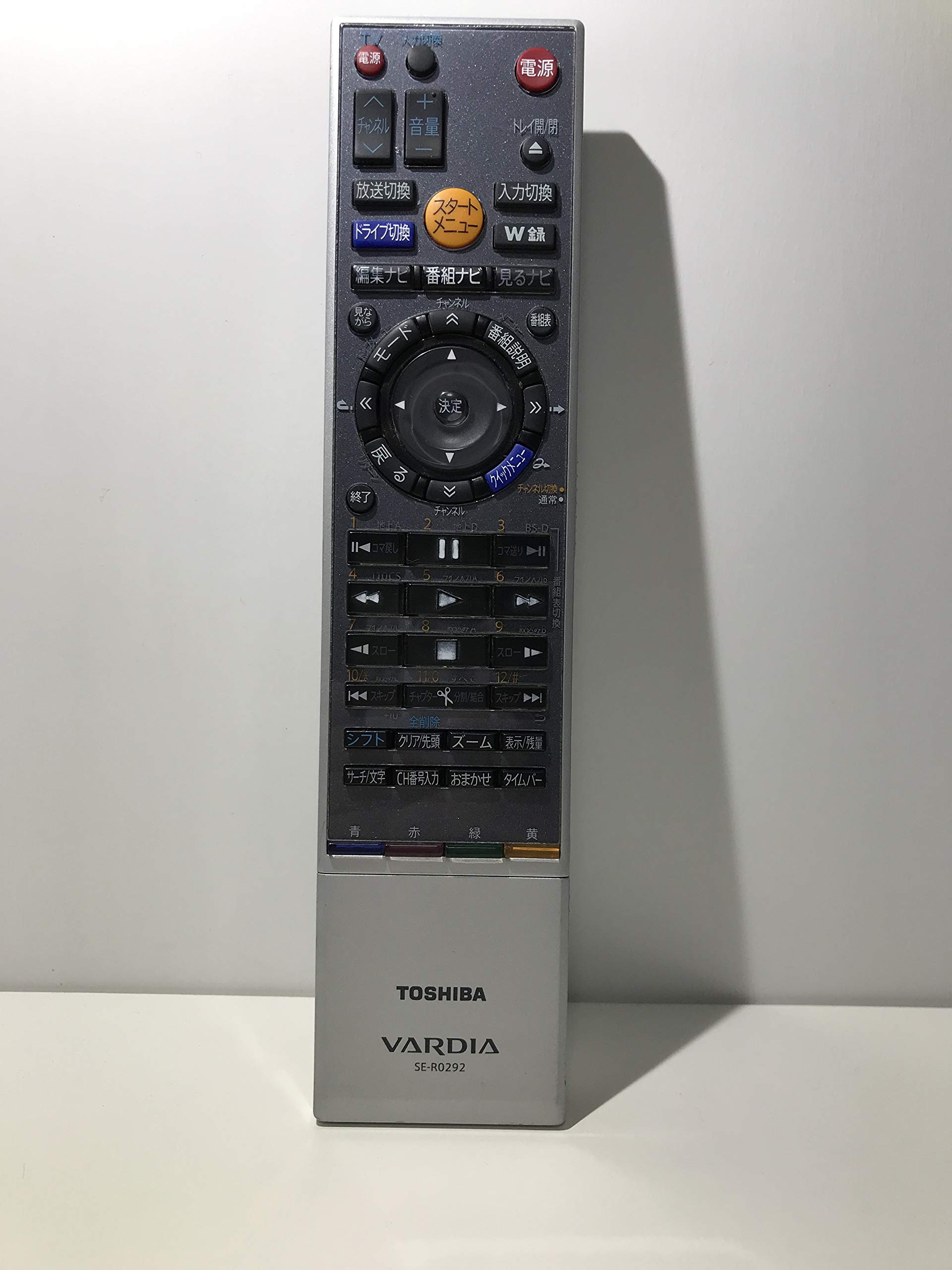 Amazon.co.jp: TOSHIBA/東芝 HDD＆DVDレコーダー用リモコン SE-R0292