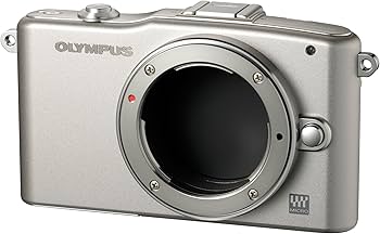 Amazon | OLYMPUS ミラーレス一眼 PEN mini E-PM1 ボディ シルバー E