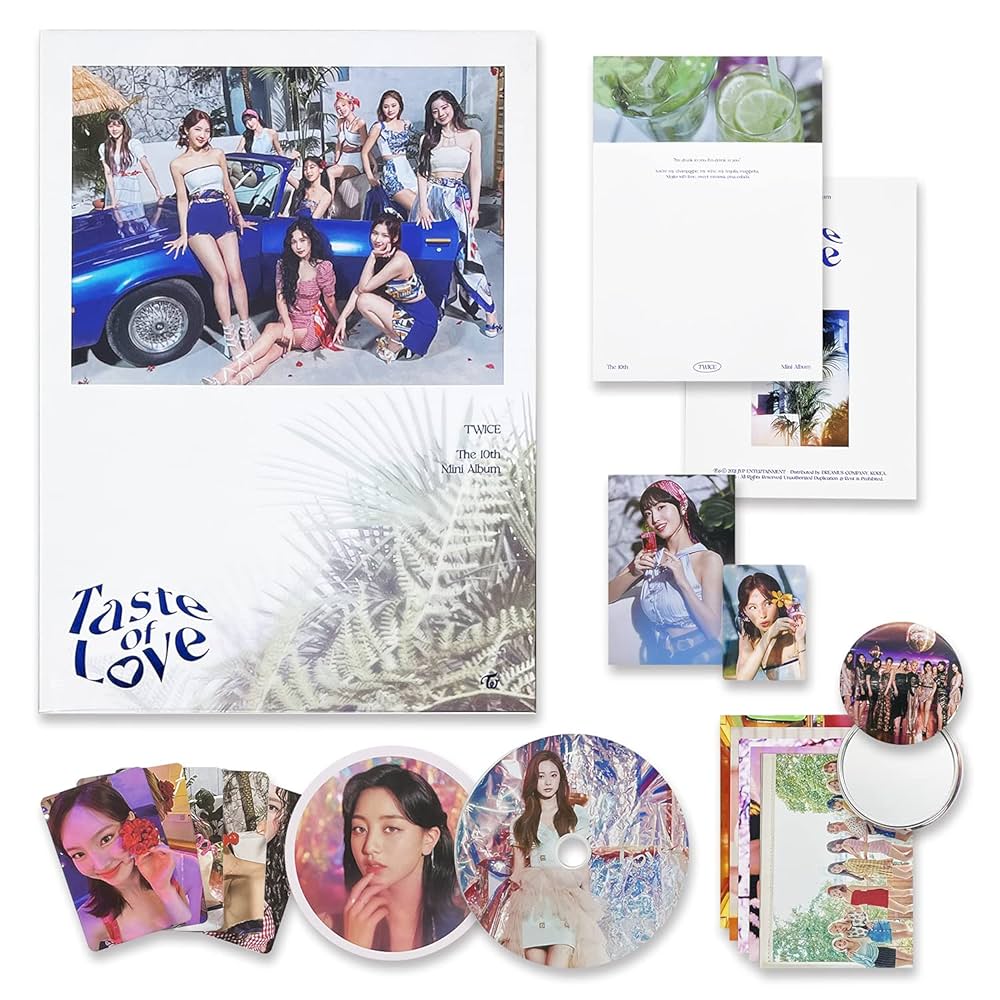 TWICE 10th Mini Album - Taste of Love [ Taste Ver. ] Photobook +