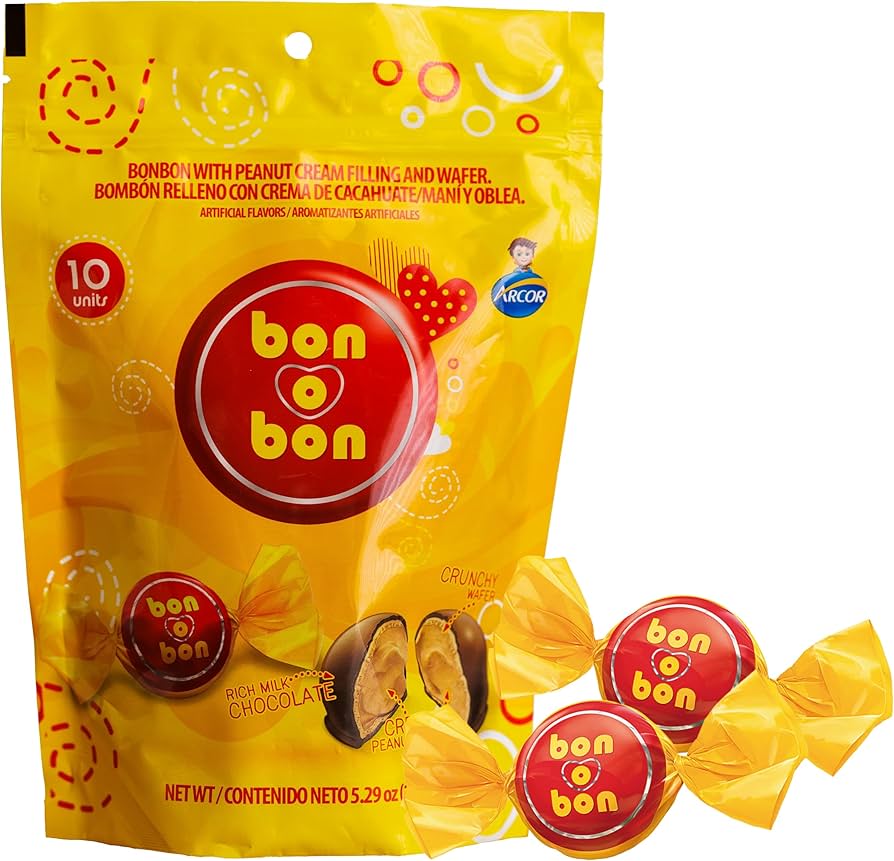 Amazon.com : Bon o Bon Chocolate Bon Bons, Decadent Chocolate