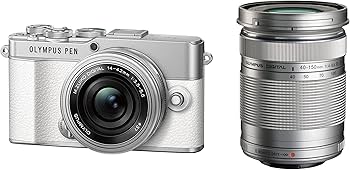 Amazon | OM SYSTEM PEN E-P7 EZダブルズームキット ホワイト