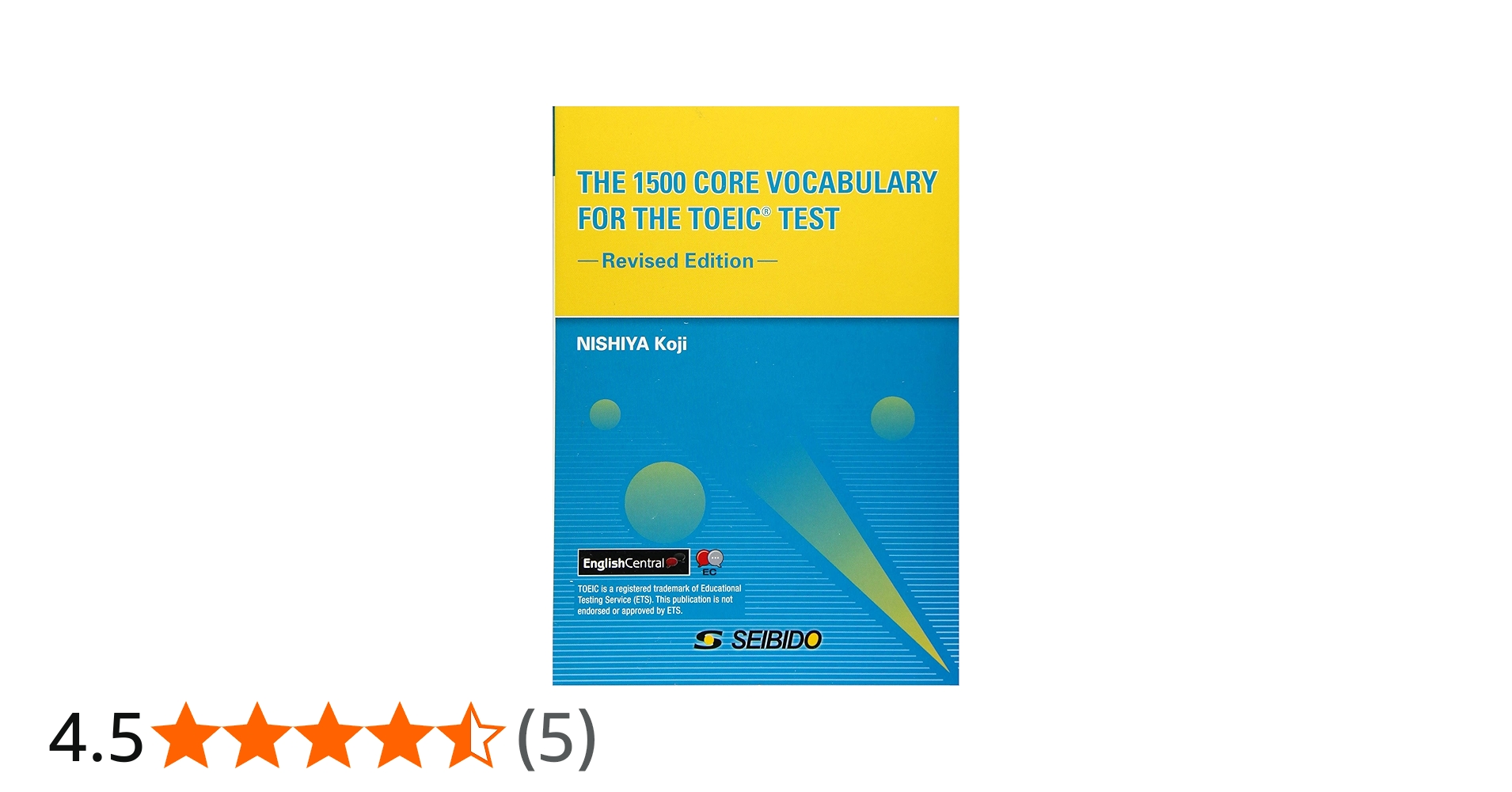 THE 1500 CORE VOCABULARY FOR THE TOEIC TEST -Revised Edition