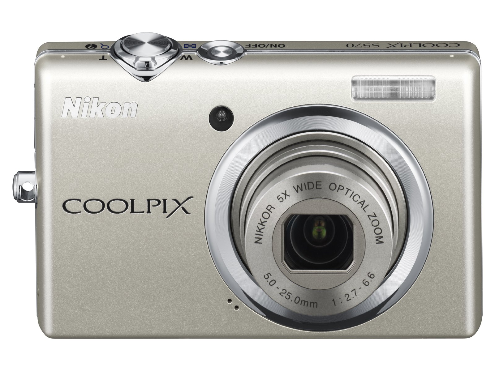 Amazon | Nikon デジタルカメラ COOLPIX (クールピクス) S570 シルバー