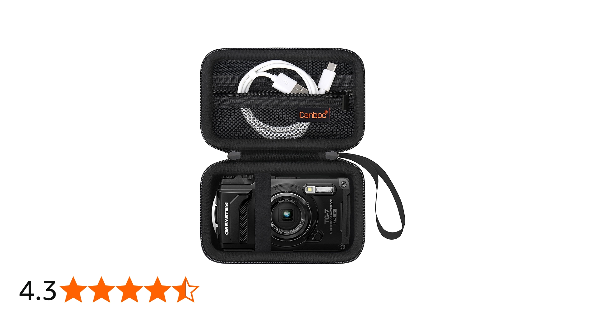 Amazon.co.jp: Canboc キャリングケース OM System Tough TG-7/ OM