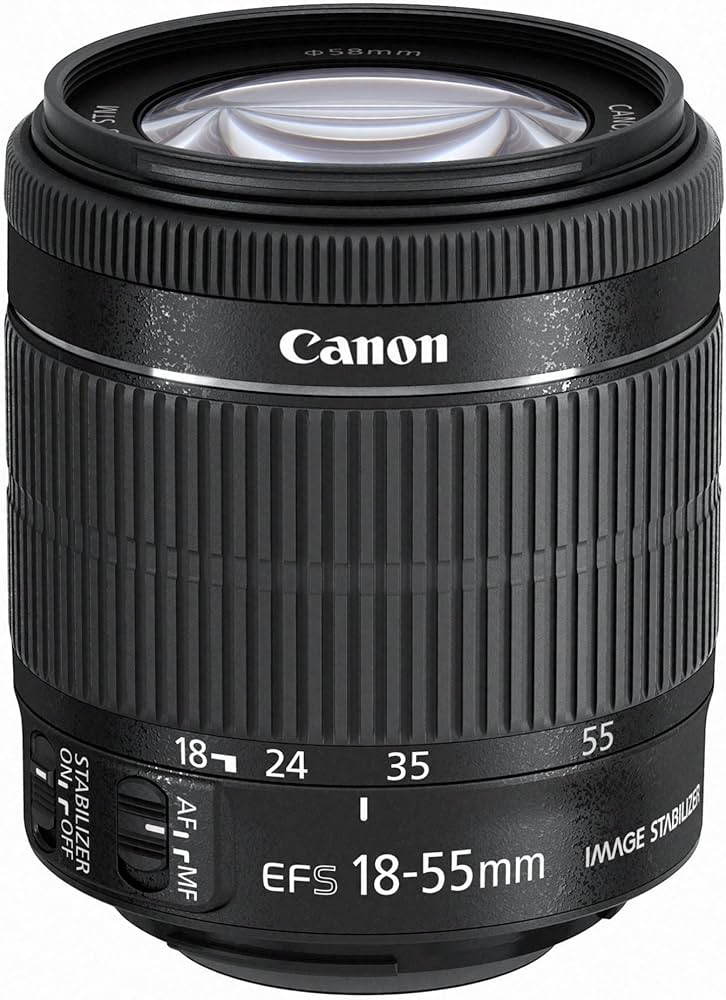 Amazon.co.jp: Canon 標準ズームレンズ EF-S18-55mm F3.5-5.6 IS STM