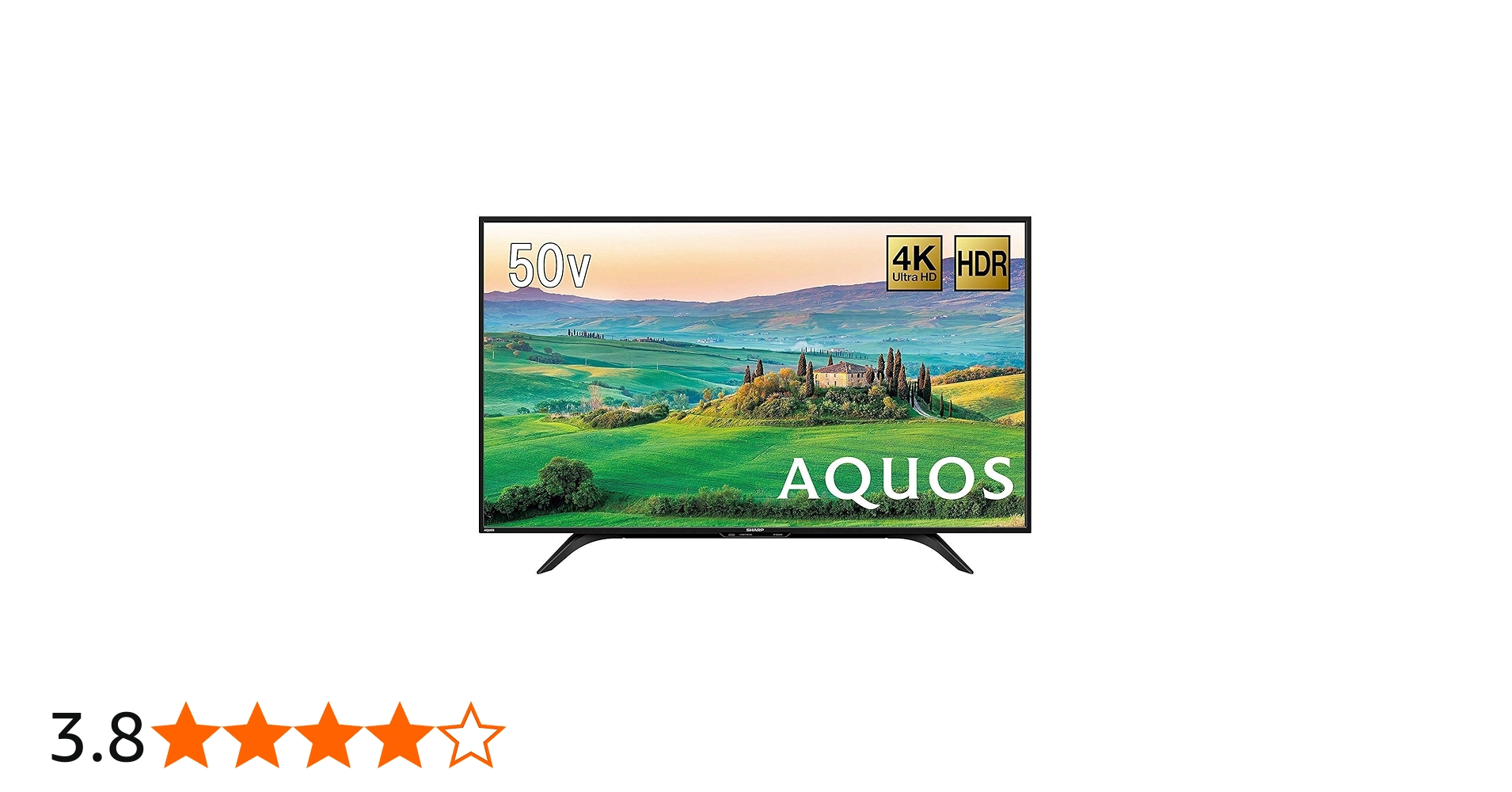 Amazon | シャープ 50V型 液晶 テレビ AQUOS 4T-C50AH2 4K 2018年