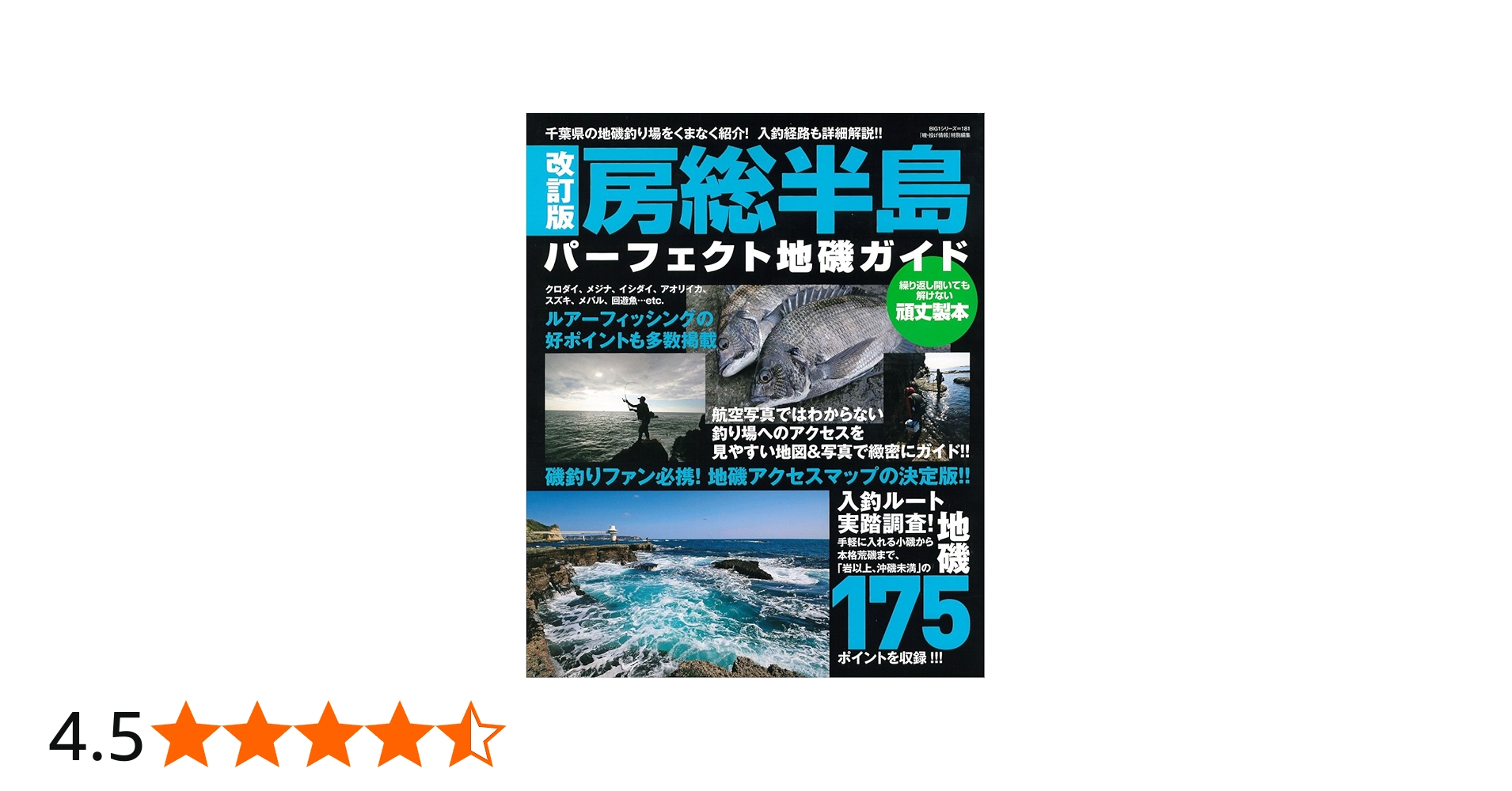 改訂版 房総半島パーフェクト地磯ガイド (BIG1 181) | 海悠出版 |本
