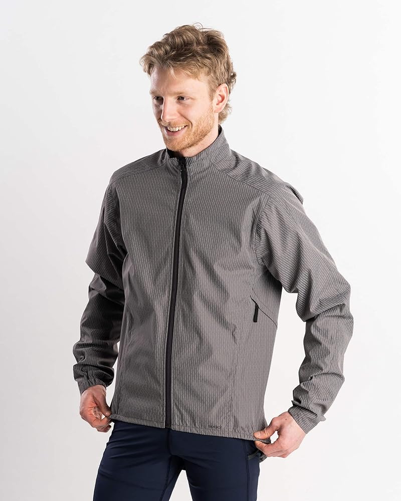 Amazon.com : SUGOi Men's Zap Bike Jacket, Mettle Zap/Grey, Large