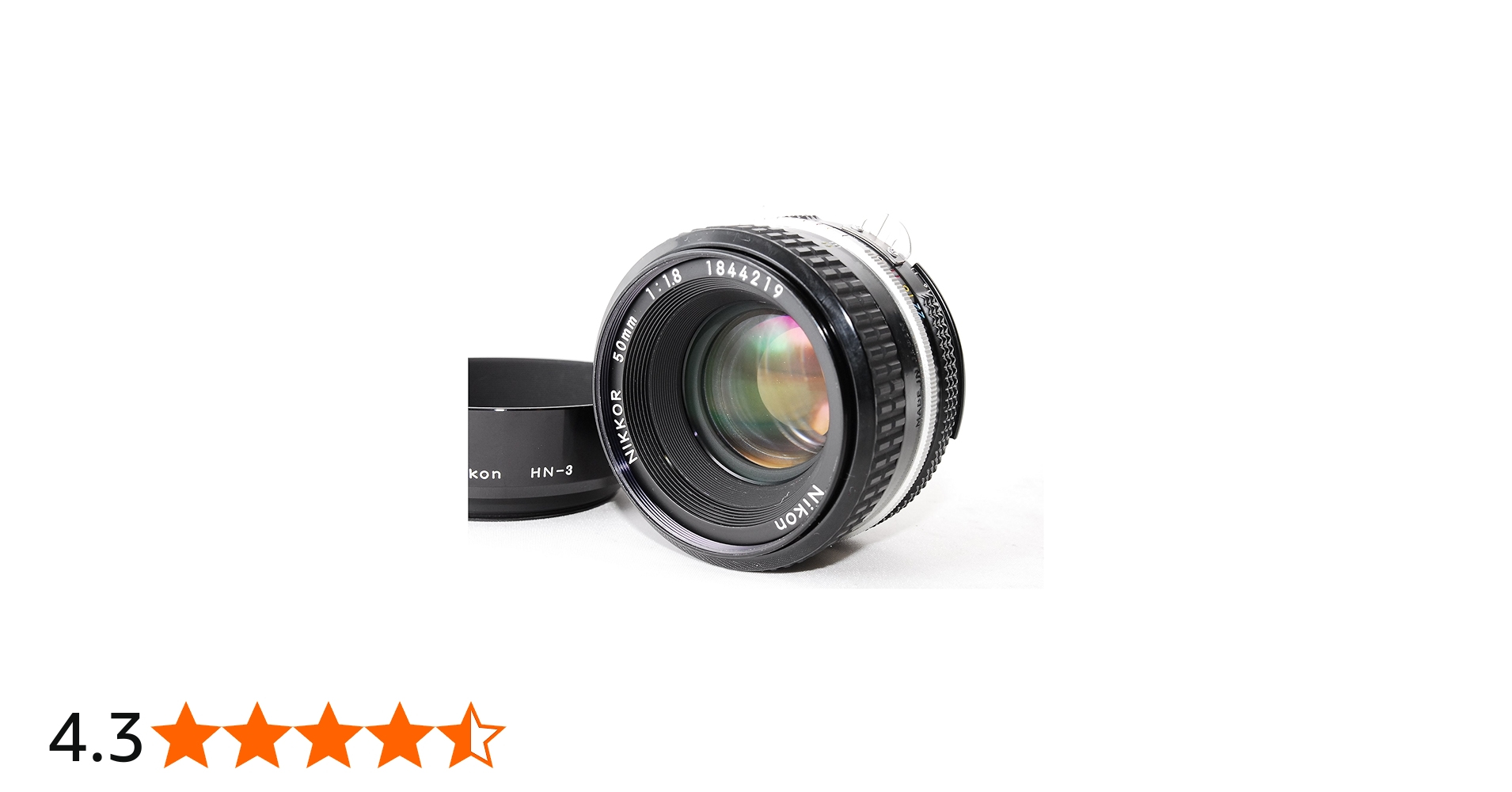 Amazon | Nikon ニコン Ai NIKKOR 50mm F1.8 | Nikon | カメラ用交換レンズ