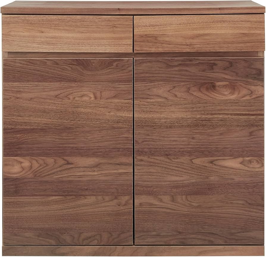 Amazon.co.jp: 無印良品 木製キャビネット 幅88×奥行44×高さ83cm 木扉