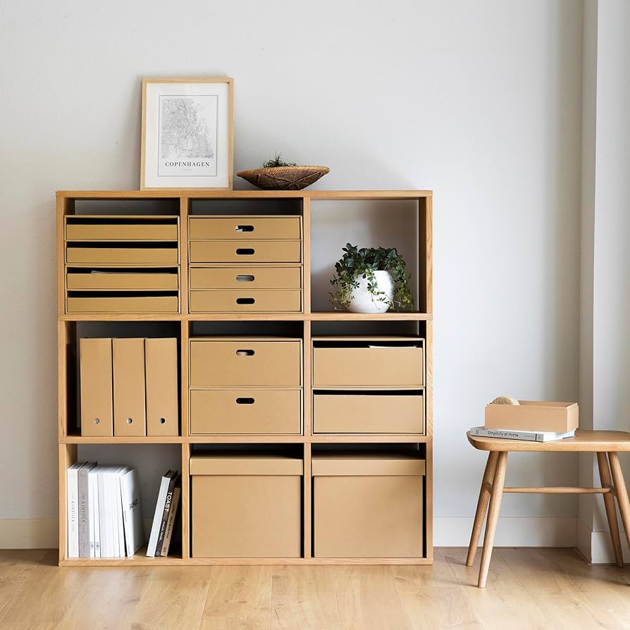 Amazon｜無印良品 スタッキングシェルフ・追加3段・オーク材 幅40×奥行