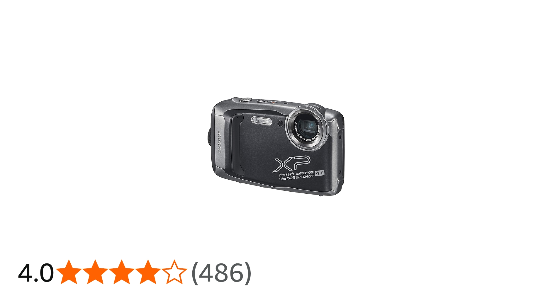 Amazon | 富士フイルム(FUJIFILM) 防水カメラ XP140 ダークシルバー FX