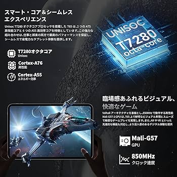 Amazon.co.jp: タブレット Android 16 搭載 TECLAST T65 13インチ 大型