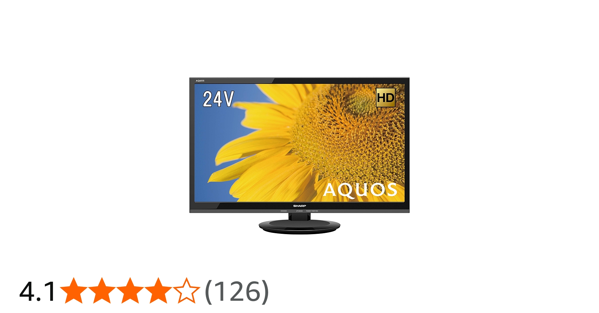 Amazon | シャープ 24V型 AQUOS 液晶テレビ 2T-C24ADB | テレビ 通販