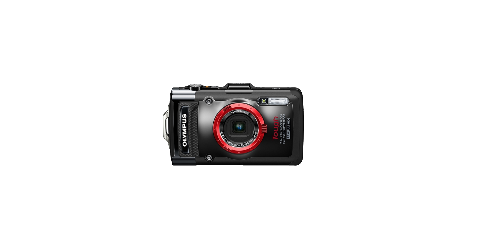 Amazon.com : OM SYSTEM OLYMPUS TG-2 iHS Digital Camera (Black