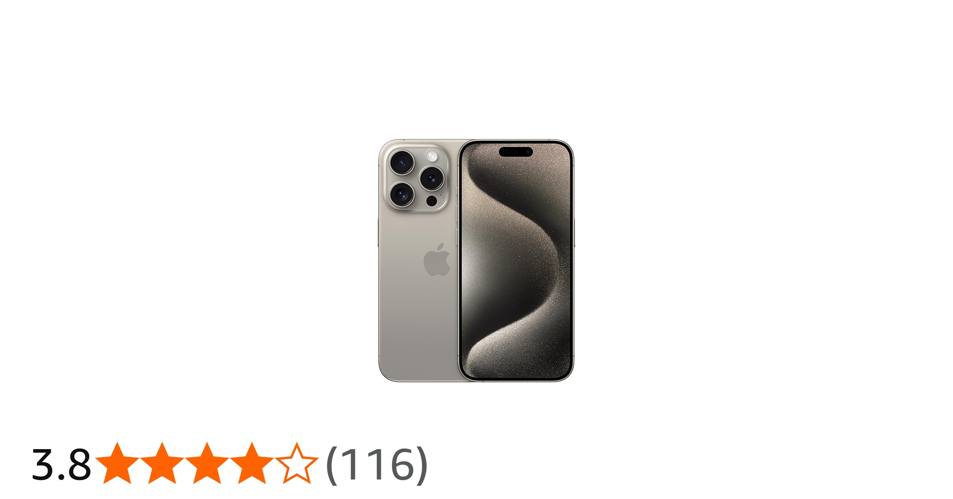 Amazon | 【整備済み品】 Apple iPhone 15 Pro 256GB ナチュラル