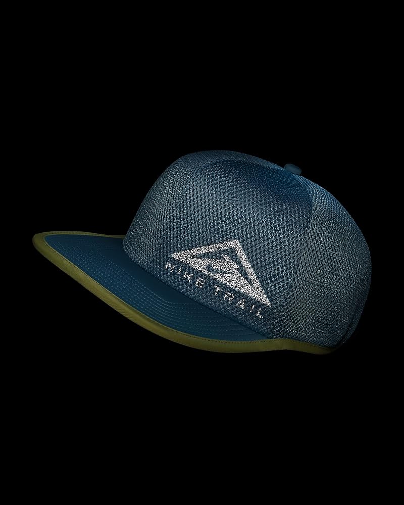 Nike Adult Unisex Dri-Fit Dry Pro Trail Cap Hat Chlorine Blue at